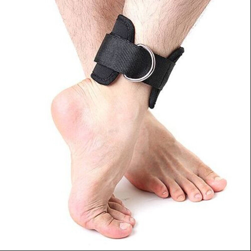 Sports Safety Sportswear Accessories Ankle Support Ankle Strap D-ring Thigh Leg Pulley Gym Weight Lifting runing Attachment