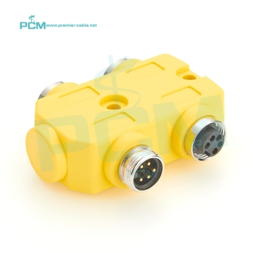 Mini-Change 7/8\"-16UNF 4 Way 5Pin DeviceNet MPIS Junction Box: Search Engine Title
