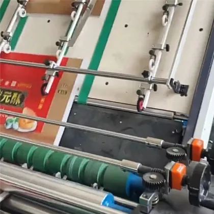 Flute card cold roll laminator