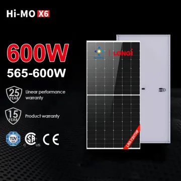 Longi Hi-Mo X6 BIPV Solar Panels: High Efficiency Modules in 600W, 565W-595W