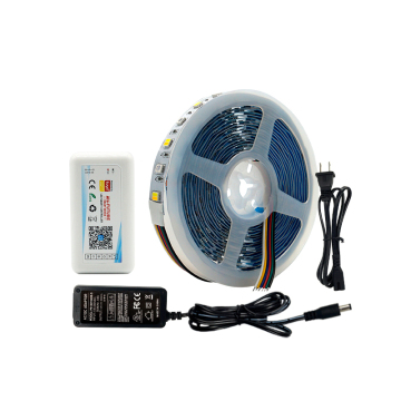 Tuya Smart Wifi RGBCCT कंट्रोल किट - 60led/m वाटरप्रूफ IP65 एलईडी स्ट्रिप लाइट