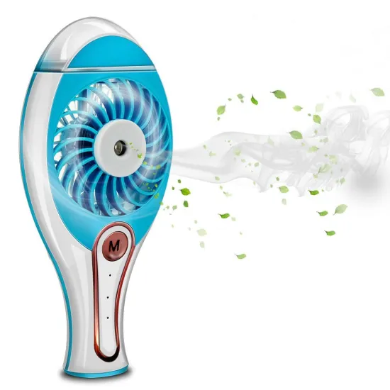 Portable Handheld Rechargeable Air Conditioning Misting Fan