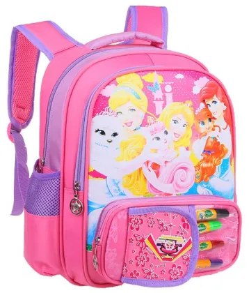 Children school backpack kids cartoon school bag