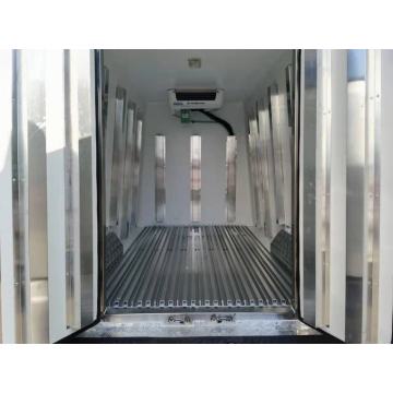 mini 1.5ton frozen vegetable refrigerator truck