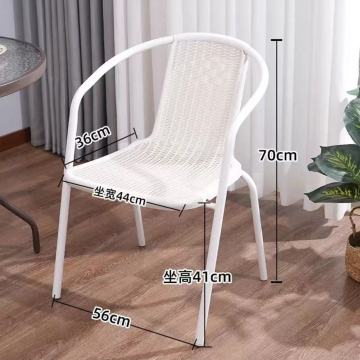 Outdoor Patio Chairs Waterproof Portable for Garden Furniture Balcony Decor Factory