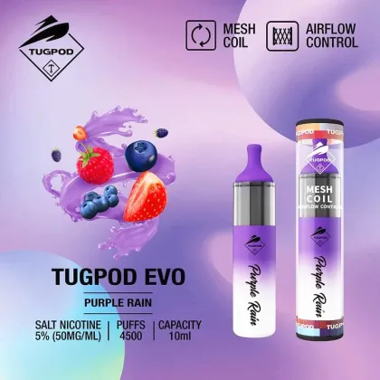Tugboat EVO 4500 Puffs Disposable Vape Hawaiian Fruit