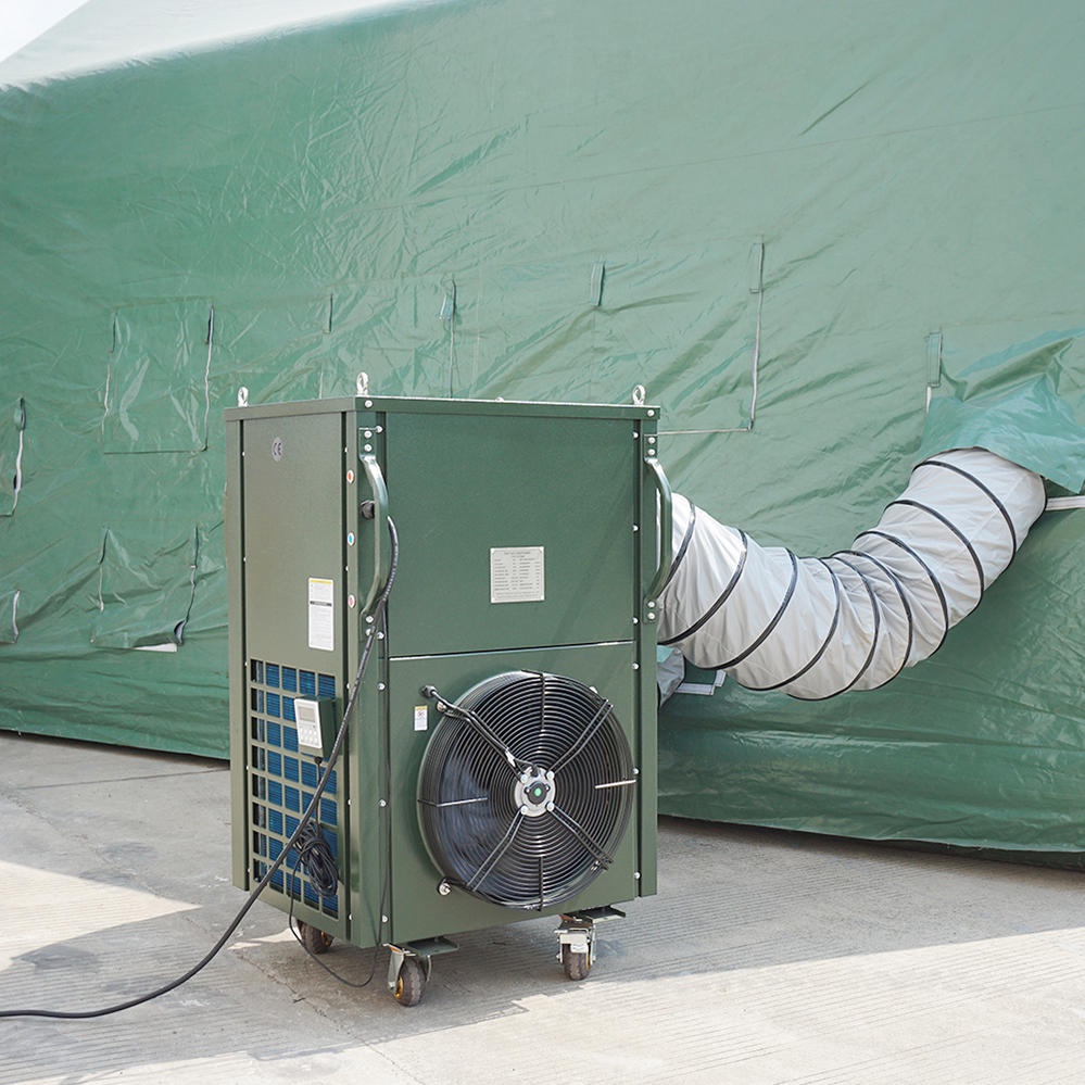 Archivado Refugio militar Air acondicionador Calefacción de enfriamiento