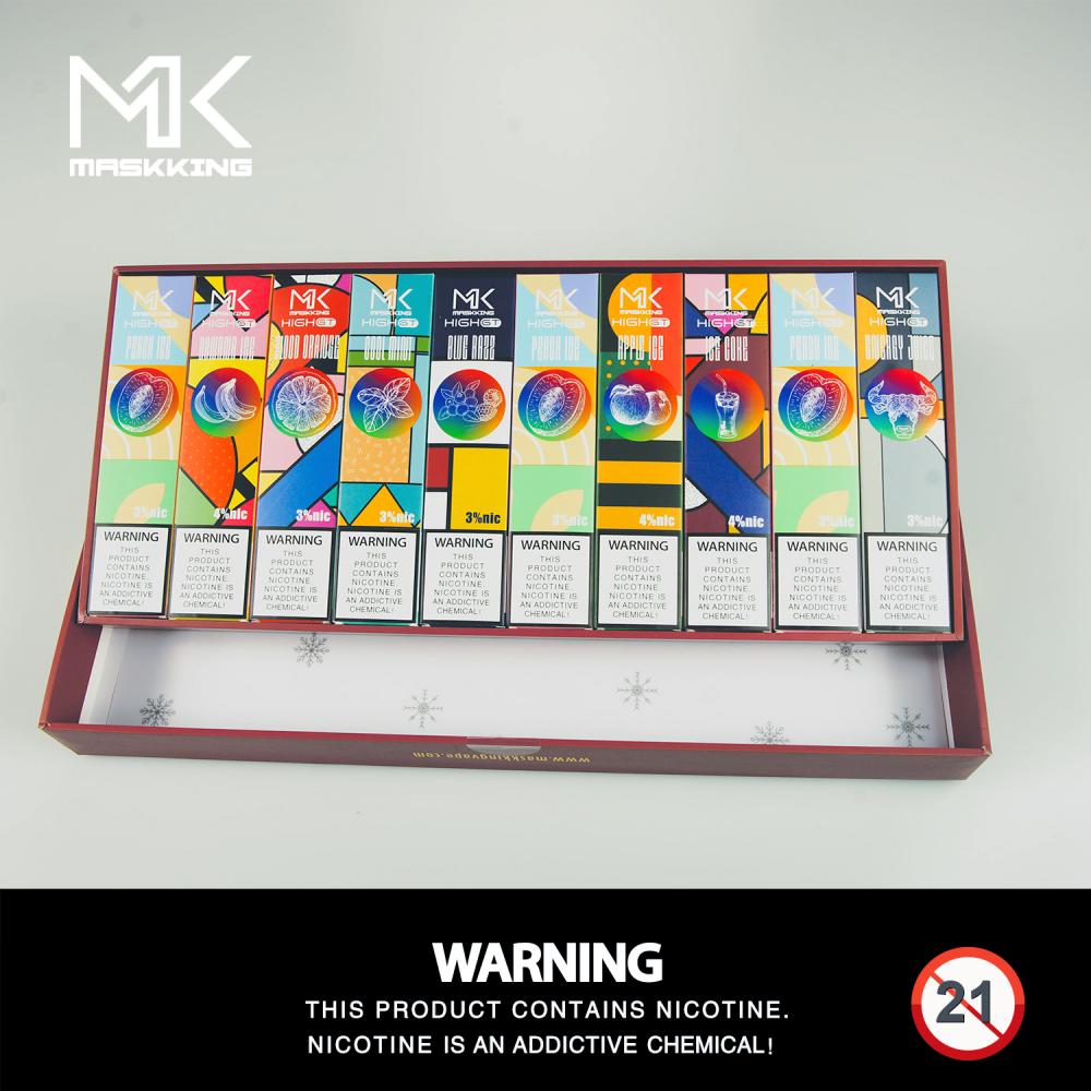 Maskking 450 inhalaciones de cápsulas desechables de 350 mAh