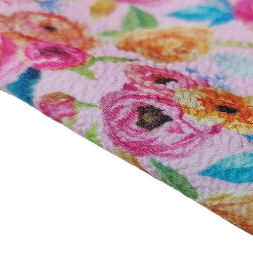 Stretch Printed Bullet Liverpool Fabric For Bows