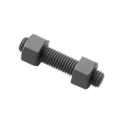 Rosca completa do parafuso prisioneiro de óxido preto de alta resistência