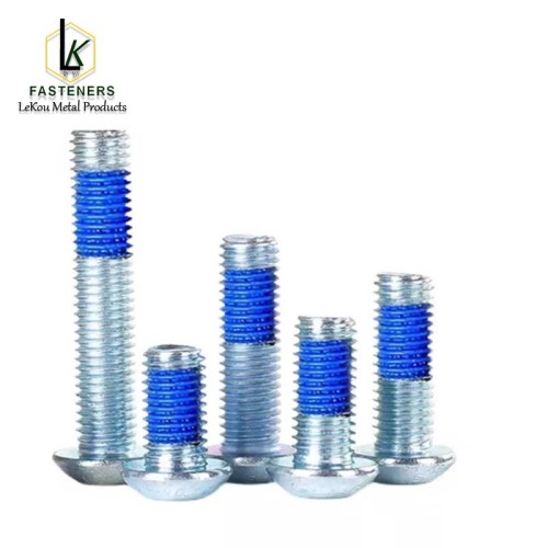 Шрубы з унутранай галоўкай і гузікам з легаванай сталі