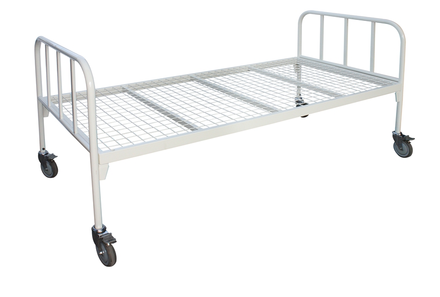 Beds for Patients with Swiveling Wheels