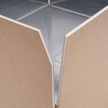 caja de envío aislada para carne