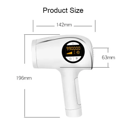 Portable hair removal instrument machine handheld