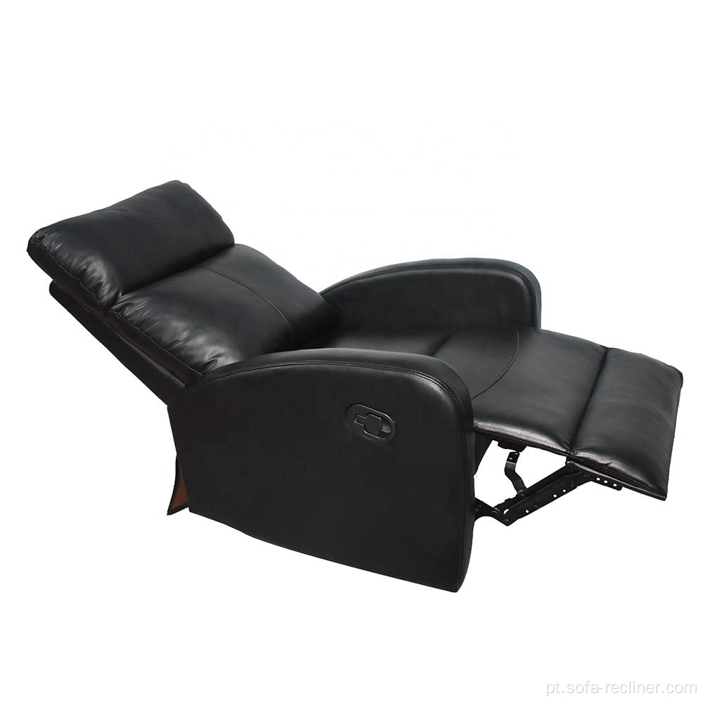 Moderno único sofá massagem estofado único chaise