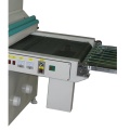 Rotating arm UV tunnel for offset printer