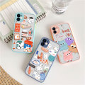 3D DIY Painted Case for iphone 12 Pro Max Cases 11 shell Case Luxury Cartoon Phone Cover On iphone XR XS Max X 7 8 SE 2020 Cover