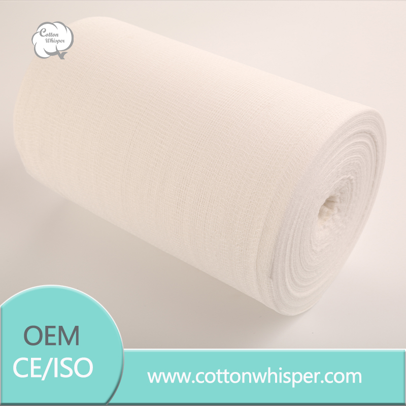 White Medical Gauze Roll