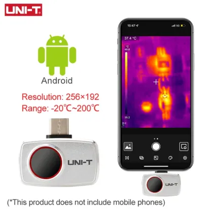 UNI-T UTi256M Thermal Camera Phone: Thermal Imaging Sensor for Android Night Vision