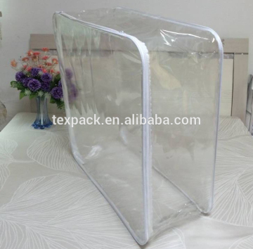 Custom plastic pvc wire bag for quilt/blanket bedding with handle