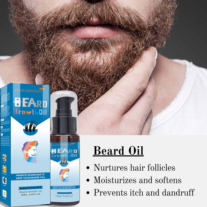 Óleo de crescimento do bigode de aliver