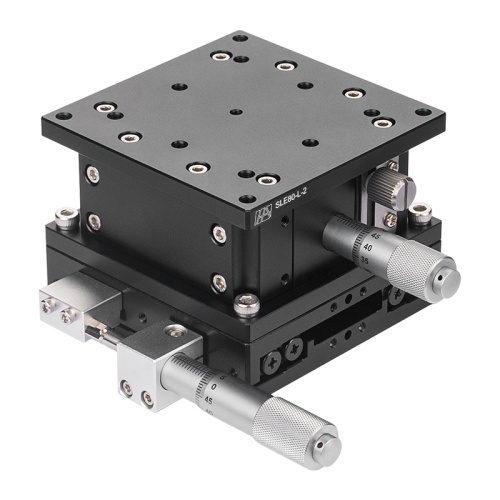 Ruční pracovní stůl v ose XZ s dvojitými vodicími lištami 80 mm