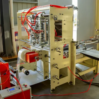 Custom Printed FedEx Pak Courier Bag Making Machine Supplier