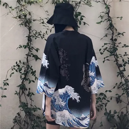 Kimono Japanese yukata female Japanese kimono cardigan geisha haori clothing cosplay Japanese kimono traditional streetwear Z025