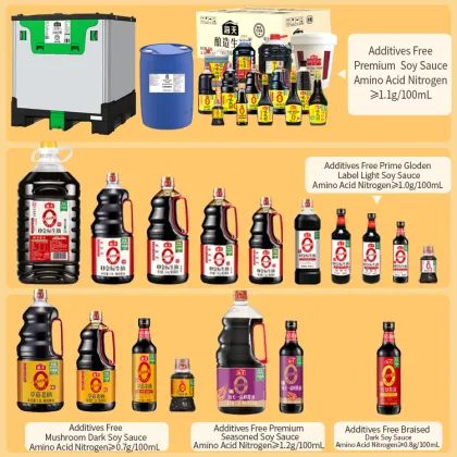 HADAY Non-GMO Seasoned Soy Sauce - Premium Fermented Brewed Light Soy Bean Sauce