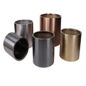 High-end stainless steel flower pot