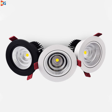 안티 눈부심 사무실 상업용 알루미늄 LED 다운 라이트 -7W, 12W, 18W, 24W