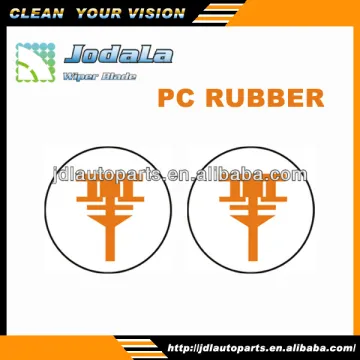 wiper blades rubber strip