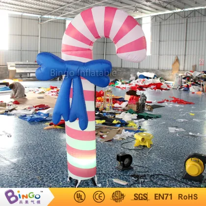 inflatable Christmas decoration crutch