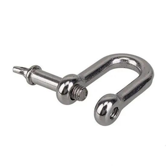 Customized Stainless Steel Anchor Chain Shackle for Wire Rope Fittings