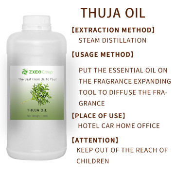 Óleo essencial de Thuja 100%puro para cuidados com a pele nutritiva de aromaterapia