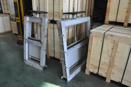 Manual Water Gate, Penstock Channel, Sluice Gate with Pneumatic Power for Gas and Oil Industry Applications