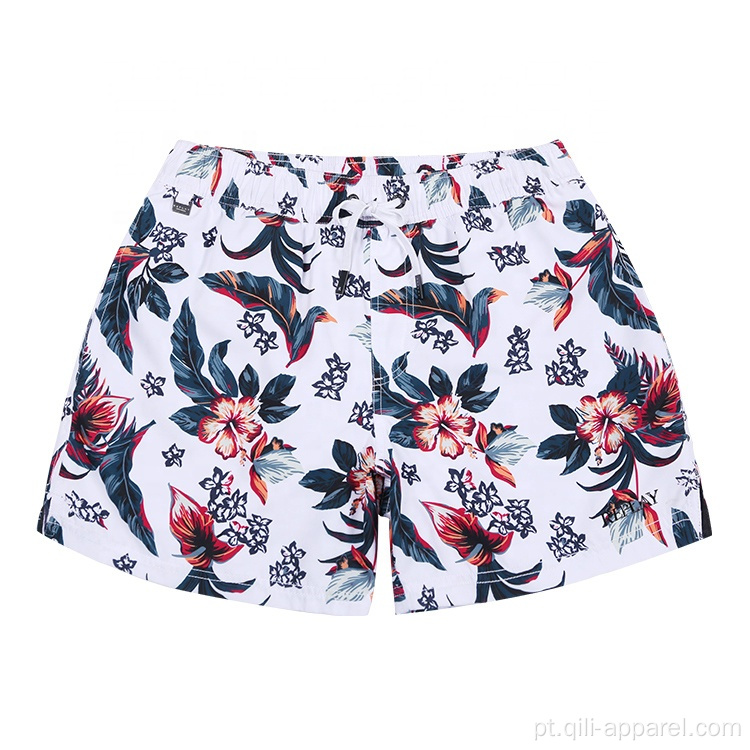 Prancha estampada à prova d&#39;água casual shorts de praia Swim