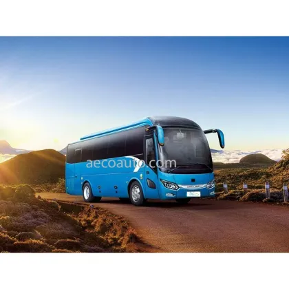 Buses 60 Seats LHD Rear Engine Passenger Bus VIP Luxury Bus