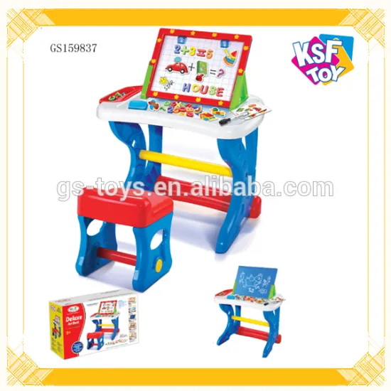 Luxury Plastic Learning Table For Kids Educational Toy
