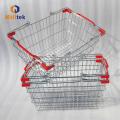 High quality retail store metal wire shopping basket