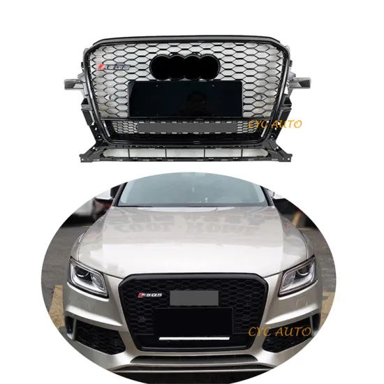 Car Accessories Front Bumper Grille with Bottom Frame for Audi Q5/SQ5 8R (2013-2015)