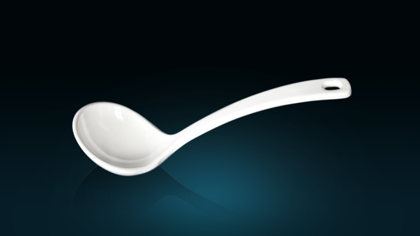 Melamine Big Size Soup Spoon