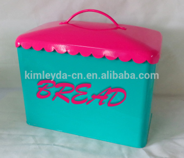 galvanized steel bread container