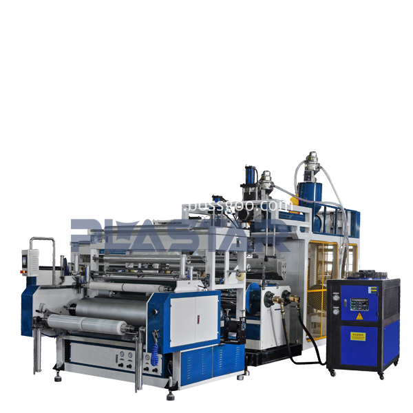 double layer stretch film machine