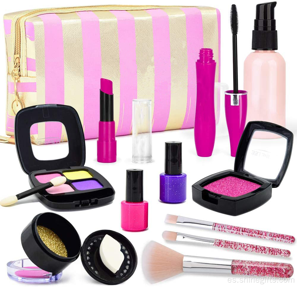 Kid Fingend Play Beauty Cosmetic con juguetes de bolsa