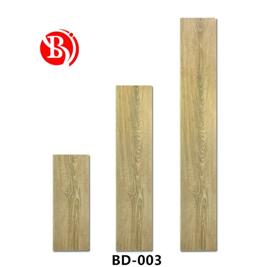 Indoor click system locking series wooden spc flooring