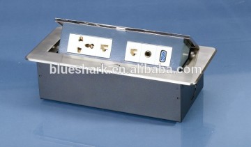 2016 Latest Products multiple alluminium Alloy Steel Electric 110V ac Power Socket