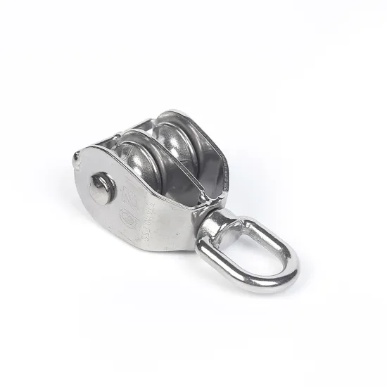 Cable pulley stainless steel swivel pulley