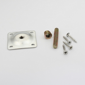 1,9 Zoll 48 mm M8 5/16 'Stuhlbein Metallplatte für Möbel - Foshan Hardware Hersteller