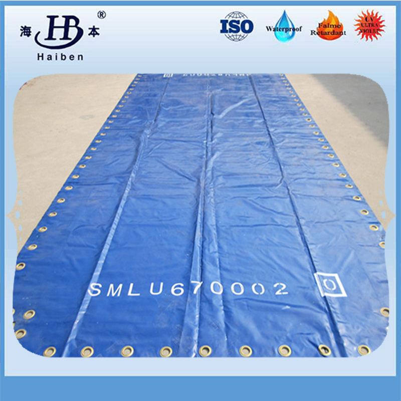 PVC Coated Tarpaulin For Open Top Container